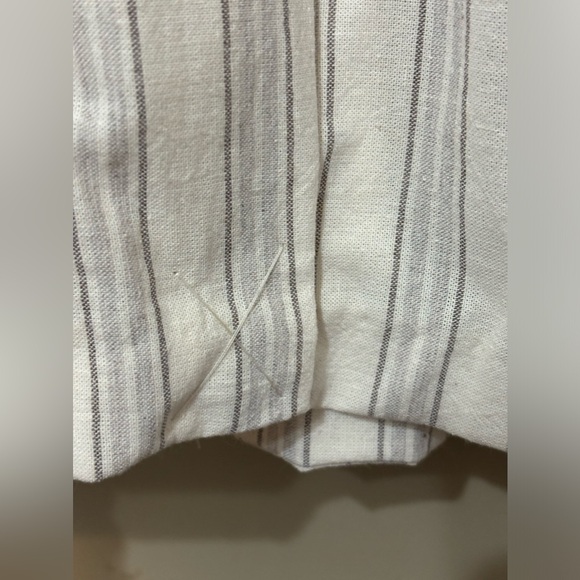 PULL & BEAR Cotton Blend Striped Blazer - Picture 7 of 11